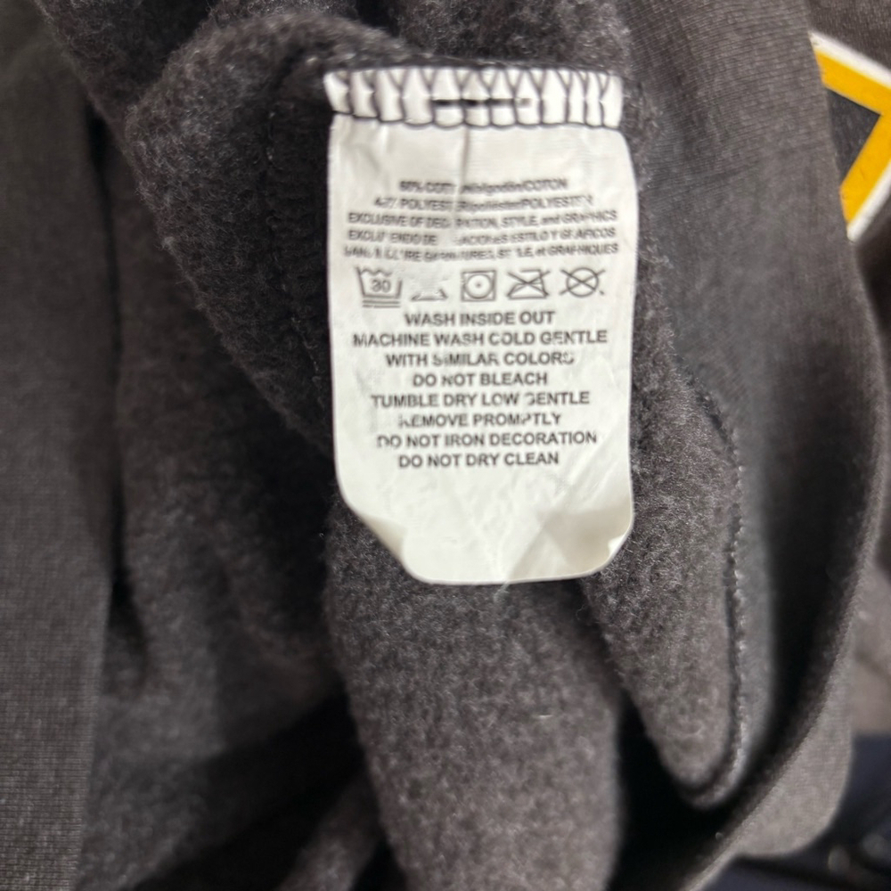 Men's Fanatics NHL Gray Vegas Golden Knights Hoodie Size Large - Picture 7 of 7